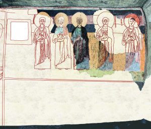 S.Andrea Priu / Virtual restoration of the frescoes: Apostles